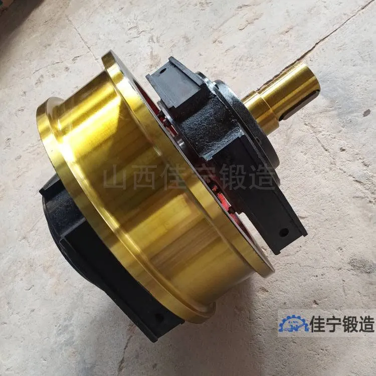 55号钢车轮锻件