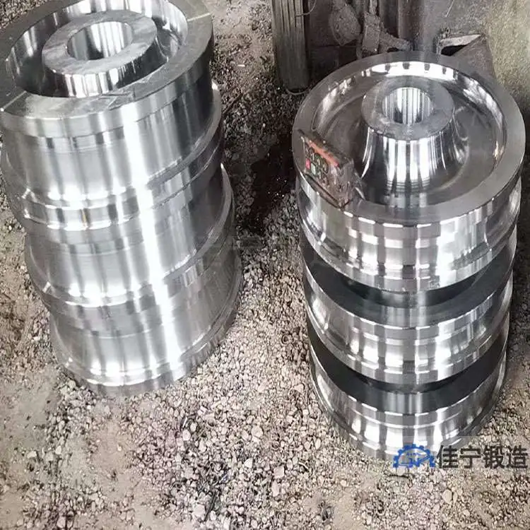 起重机天车锻打钢轮车轮