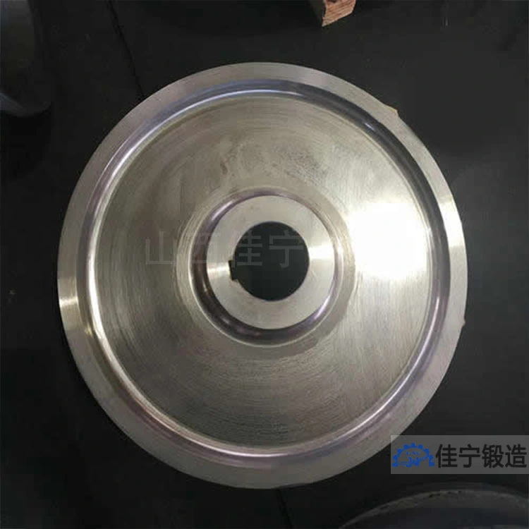 起重机锻打行走天车轮锻件