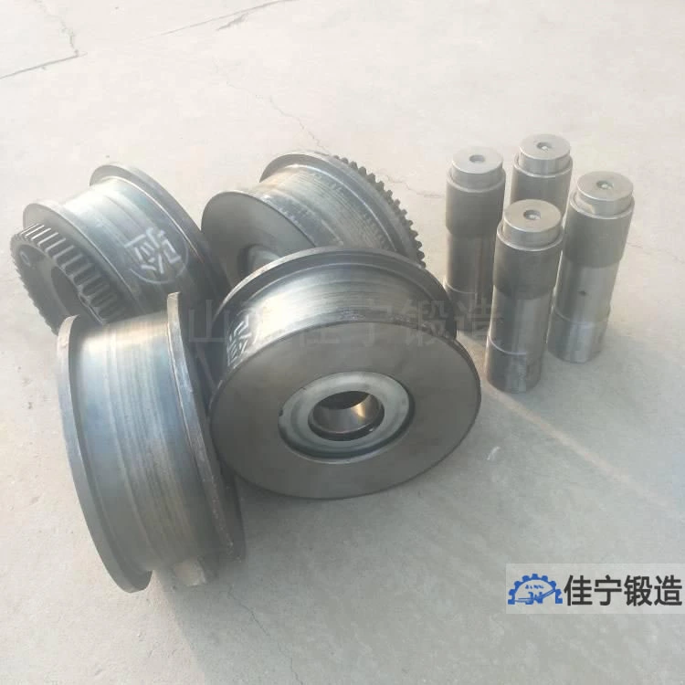 跨箱搬运行车轮